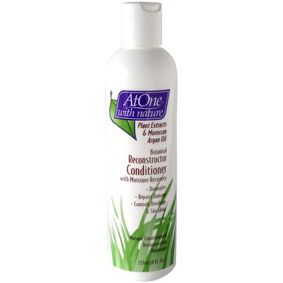 AtOne Botanical Reconstructor Conditioner With Plant Extracts & Moroccan Argan Oil, 8 Oz.