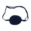 Adult/Child Breathable Adjustable Strabismus Silk Eye Patch Pad Amblyopia Corrected Single Eye Mask for Lazy Eye(Black) view 1