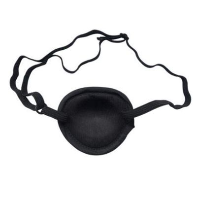 Adult/Child Breathable Adjustable Concave Strabismus Eye Patch Pad Amblyopia Corrected Single Eye Mask for Lazy Eye(L Size)