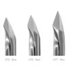 GERMANIKURE Standard Professional Cuticle Trimmer - 3/4 Full Jaw Nipper - Ethically Made in Germany - FINOX Stainless Steel Sharp Cuticle Remover in Leather Case  Manicure Tool, r177, 7mm view 4