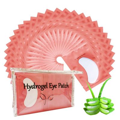 Qleng Under Eye Pads, Lint Free Lash Extension Eye Gel Patches for Beauty Salon False Eyelash Extensions Grafting, Hydrogel Eye Mask Beauty Makeup Tool