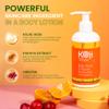 Koji White Kojic Acid & Papaya Body Lotion, Women Gift Sets for Exfoliating, Skin Brightening, Moisturizer, Radiance, Even Tone, Age Spots & Sun Damaged, Vegan, Paraben-Free, 8.45 Fl Oz (2 Bottles) view 3