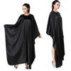 KAHOT Haircut Salon Hairdressing Cape for Adult Large Styling Imitation Silk Professional Barber Gown Cover Waterproof Shampoo & Cutting Household Capes Wrap,55"x66" (Black) view 4