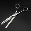 Left-Handed Hair Scissors Set, Professional Hairdressing Scissors Barber Cutting Shears Thinning Scissors,7.0inches view 4