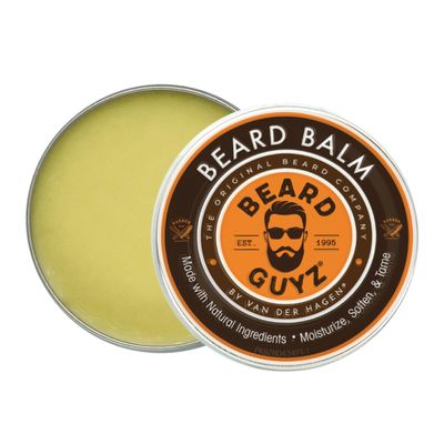 Beard Guyz Beard Balm  Beard Conditioner and Styler for Men, Softens, Tames, and Moisturizes Facial Hair, 2.25 oz