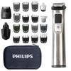 Philips Norelco Multigroom Men's Beard Grooming Kit with Trimmer for Head Body, Face -Stainless Steel with Travel Case view 1