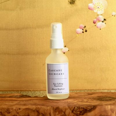 EYE LIFTING NUTRIENTS MINERAL BRIGHTENER is water-based, unscented & hypoallergenic