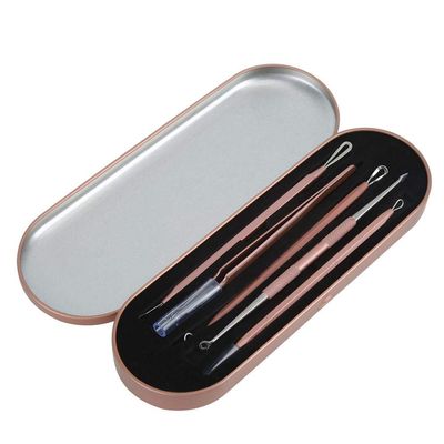 5pcs Acne Pimples Needles Set Pimples Blackheads Removal Extractor Facial Cleansing Tool Kit