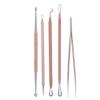 5pcs Acne Pimples Needles Set Pimples Blackheads Removal Extractor Facial Cleansing Tool Kit view 2