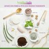 Brazilian Belle Detox Clay Body Wraps for Body Firming & Skin Tightening  Anti-Cellulite Stomach Wraps with Bentonite Clay & Aloe Vera  Complete Firming Cream Skincare Kit with up to 12 Applications view 3