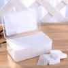 1000 PCS Thin Makeup Facial Cotton Pads, Square Facial Lips Eyes Makeup Remover Pads, Nails Polish Remover Cotton Pads, Non-Woven, Soft, Lint Free view 1