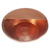 Portable Pure Copper Foot Wash Spa Beauty Salon Massage Pedicure Bowl Pedi Tub Toes Care Body Soothing Feet Pain Disorder Fatigue Healing Treatment Relaxation + Footrest view 4