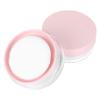 2pcs 10g Powder Case Round Mesh Powder Container Elastic Makeup Case (Pink+ Puff) view 1