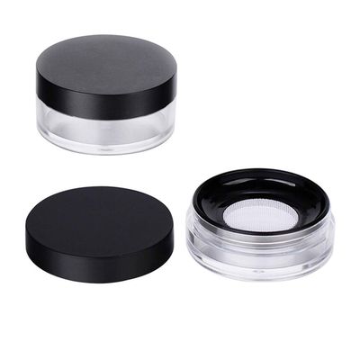 2pcs makeup containers plastic to go containers powder container powder puff holder powder puff case makeup puff container powder case powder puff box loose powder Compact cosmetic