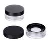 2pcs makeup containers plastic to go containers powder container powder puff holder powder puff case makeup puff container powder case powder puff box loose powder Compact cosmetic view 1