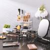 Sorbus Large Makeup Organizer - Clear Stackable Jewelry Makeup Organizer for Vanity, Bathroom Storage Display Case - 12 Drawers Cosmetic Beauty Organizers and Storage with Lipstick Makeup Brush Holder view 4