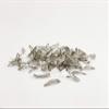 100 pcs 30mm Snap Hair Clips - Silver Finish- Hair Bow Clip Accessories - for Hair Flowers, Bows, Fabric Flowers - Silver Hair Clip view 2