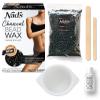 Nad's Hard Wax Beans Activated Charcoal Waxing Kit, Wax Beads Hair Removal for Women, 1 Count view 1