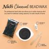 Nad's Hard Wax Beans Activated Charcoal Waxing Kit, Wax Beads Hair Removal for Women, 1 Count view 2