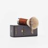 Claus Porto - Musgo Real Shaving Brush | Wood + Metal Handle | Handmade, Soft, Synthetic Bristles view 4