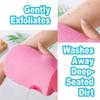 Premium Quality Exfoliating Gloves, Body Scrub Gloves For Men And Women,Bath Shower Sauna Hammam Dead Skin Cells remover,Self Tan Removal Kessa Scrubber Mitt, Improves Blood Circulation (Blue) view 3