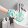 Premium Quality Exfoliating Gloves, Body Scrub Gloves For Men And Women,Bath Shower Sauna Hammam Dead Skin Cells remover,Self Tan Removal Kessa Scrubber Mitt, Improves Blood Circulation (Blue) view 4