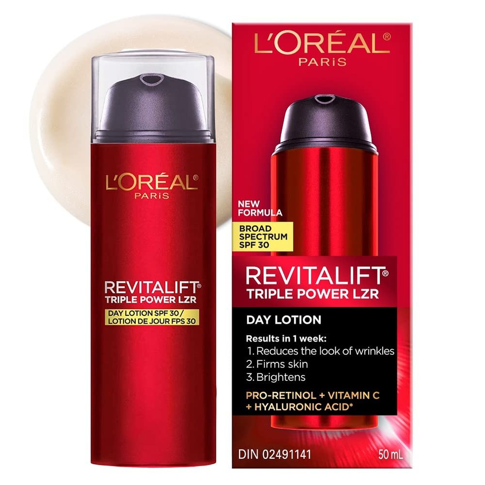 LOreal ParisL'Oreal, Revitalift Day Lotion SPF30, 1.7 Ounce