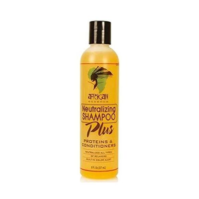 African Essence Neutralizing Shampoo Plus Proteins & Conditioner, 8 Oz