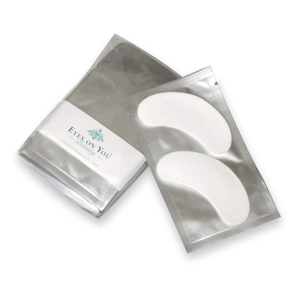 EYES ON YOU BEAUTY Under Eye Gel Pads, 20 Pairs Set Hyproalergenic Eyelash Extension Pads, Lint Free DIY False Eyelash Lash Extension Makeup Eye Gel Patches