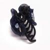 Flower Hair Claws Women Elegant Imitation Pearl Hair Clips Headwear Buns Hair Jewelry for Fashion Accessories (Navy) view 4