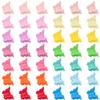 EAONE Matte Mini Butterfly Clips, Colorful Mini Hair Claw Clip for Girls and Women, 90s Y2K Cute Hair Styling Accessories, More than 10 Asscorted Colors, Set of 50 view 3