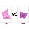 EAONE Matte Mini Butterfly Clips, Colorful Mini Hair Claw Clip for Girls and Women, 90s Y2K Cute Hair Styling Accessories, More than 10 Asscorted Colors, Set of 50 view 4