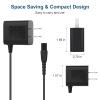 15V Charger Power Cord Adapter Compatible with Philips Norelco HQ8505 9000 7000 5000 3000 Older Shaver Series, Multigroom MG5750 MG7750 MG7770 MG7790 S9987 Electric Shaver Razor Trimmer Charging Cord view 4