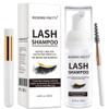 Mererke_Pretty Eyelash Extension Shampoo 50 ml + Brush - Eyelid Foaming Cleanser - Sensitive Paraben & Sulfate Free - Eyelash Wash and Lash Bath for Extensions - Salon Use and Home Care view 1