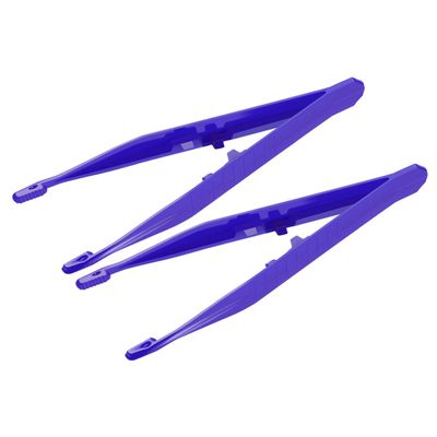 20pcs Treatment Tweezers Beads Tweezers Small Tweezers