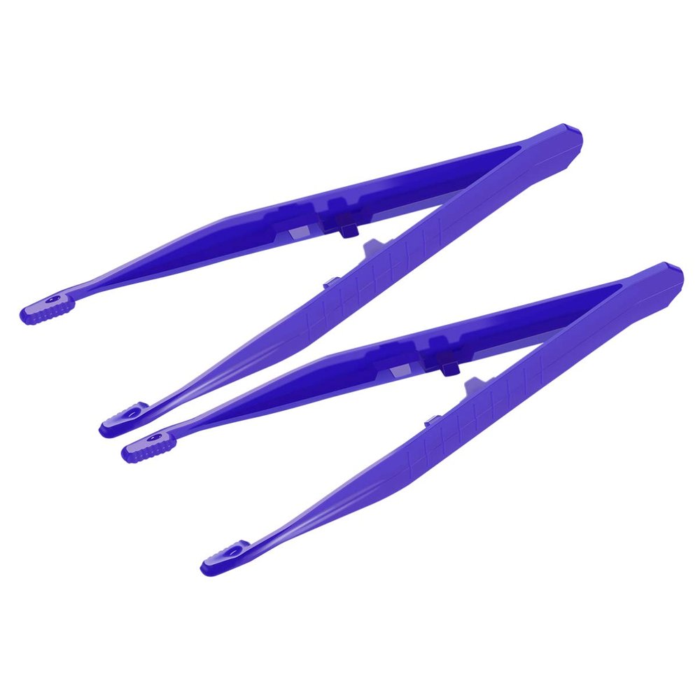 20pcs Treatment Tweezers Beads Tweezers Small Tweezers