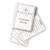EYES ON YOU BEAUTY Eyelash Extension After Care Instruction Cards for Clients | Post Card Size 3.5 x 5" inches | Take Home Instruction For Lash Care And Maintenance | 25 Cards Per Pack view 2