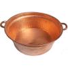 Portable Polished Copper Pedicure Foot Bowl view 1