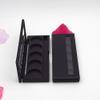 2 Pcs 5 Grids Empty Eyeshadow Palette Cosmetics Makeup Storage Container DIY Eye Shadow Palette Case with Mirror and Window for Blush Eyebrow Powder Lipstick, Inner Diameter 26mm view 2