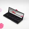 2 Pcs 5 Grids Empty Eyeshadow Palette Cosmetics Makeup Storage Container DIY Eye Shadow Palette Case with Mirror and Window for Blush Eyebrow Powder Lipstick, Inner Diameter 26mm view 3