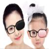 Adult Silk Glasses Eye Mask Amblyopia Strabismus Lazy Eye Patches (Pink) view 4