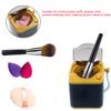 AUEAR, Makeup Brush Sponge Washing Machine Cleaner Device Plastic Automatic Cleaning (Black, Comes with Bucket) view 3