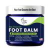 FOOT CURE Tea Tree Oil Balm  Moisturizer for Dry Cracked Feet  Instantly Hydrates & Soothes Irritated Skin & Athlete's Foot  Best Care for Women and Men (Pack of 1) view 1