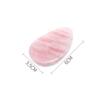 TOP SEWING Rose Gua Sha Massage Tools Facial Tool Natural Jade Gua Sha Anti Aging Facial Skin SPA for Rejuvenate Skin Anti-Wrinkle Anti Aging view 2