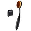 AKOAK 1 Count Toothbrush Type Foundation Make-up Brush, Used for Mixing Liquid, Face Cream or Flawless Powder Cosmetics, Black view 1