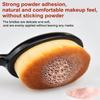 AKOAK 1 Count Toothbrush Type Foundation Make-up Brush, Used for Mixing Liquid, Face Cream or Flawless Powder Cosmetics, Black view 4
