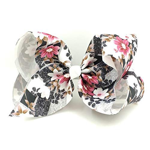 Utini 70pcs Shipping Large Hair Bow (Black) Bodacious Bow Blue White Black Grosgrain Bow Hair Clips