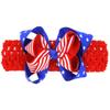 Utini 252pcs Girl interchangeably Hair Bows Clips Headband 4th of July Hairpins Independence Day Hair Band Accessories GZ7442 - (Color:, Size: 36 Sets) view 2