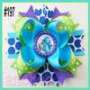 Utini 300pcs 4.5" Inspired Boutique Layered Hair Bow Birthday Hair Bows Girl Hair Clips-B view 3
