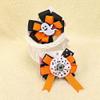Utini 100pcs/lot Halloween Grosgrain Ribbon Bows with Clip Ghost Girl Pinwheel Hair Clips Hair Pin Accessor - (Color: Multi) view 1